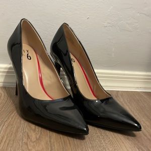 Black Red Soled High Heels
